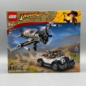 Lego #77012 Fighter Plane Chase Indiana Jones Retired Brand New Sealed